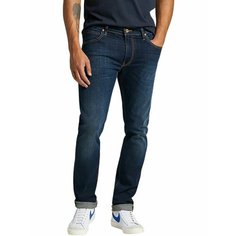 Джинсы зауженные Lee Men Luke Jeans, размер 29/30, темно-синий деним