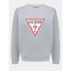 Свитшот GUESS, размер XL, , серый