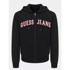 Толстовка GUESS, размер XL, , черный