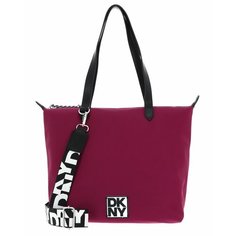 Сумка шоппер DKNY, бордовый