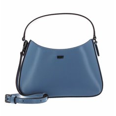 Сумка DKNY, фактура гладкая, синий