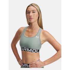 Топ Under Armour HeatGear, размер MD, серо-зеленый