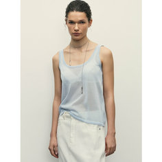 Майка Zarina, размер S (RU 44), светло-голубой