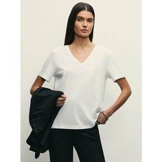 Футболка Zarina, размер 2XS (RU 40), белый