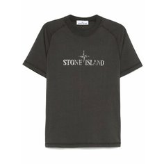 Футболка Stone Island, размер S, серый