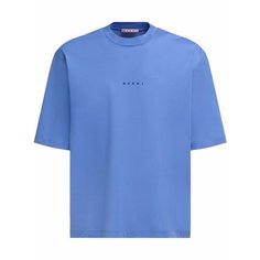 Футболка Marni, размер 54 IT, cиний