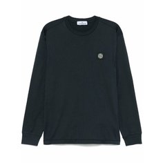 Лонгслив Stone Island Compass, размер XL, , синий