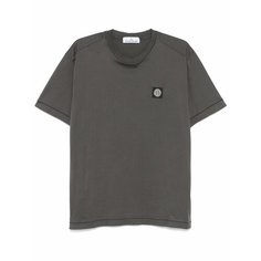 Футболка Stone Island Compass, размер M, серый