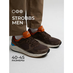 Кроссовки STROBBS, полнота 6, размер 40, коричневый