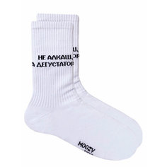 Носки MOGZY, размер 41-45, белый