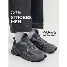 Кроссовки STROBBS, полнота 6 (RU)/ на среднюю стопу, размер 40, серый