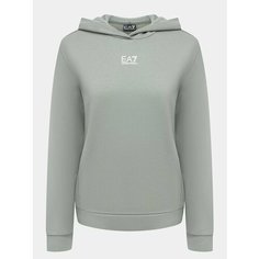 Худи EA7 EMPORIO ARMANI, размер XS, , оливковый