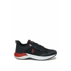 Кеды U.S. POLO ASSN. Базовая коллекция, размер 40, черный