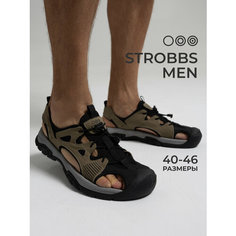 Сандалии STROBBS, размер 43, коричневый