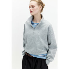 Свитшот Befree, размер XS, , серый меланж