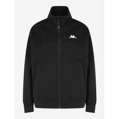 Толстовка Kappa Authentic Womens Fullzip Tracktop, размер 50/52, , черный