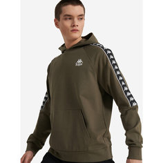 Худи Kappa Authentic MP Mens Hooded Jumper, размер 44/46, , милитари