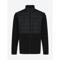 Джемпер OUTVENTURE Mens Hiking Combi Fleece Full Zip Jumper, размер 54, , черный