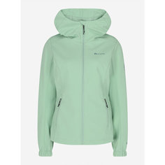 Куртка OUTVENTURE Womens Softshell Jacket, размер 42, зеленый