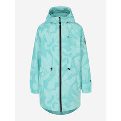 Куртка спортивная OUTVENTURE Active Girls Fleece Lined Jacket, размер 128/134, голубой