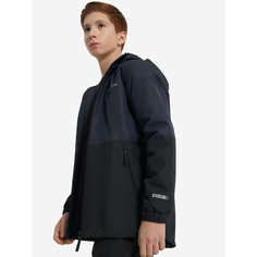 Куртка OUTVENTURE Travel Boys Padded Jacket, размер 158/164, синий/черный