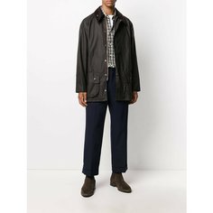 Пальто Barbour Beaufort, размер 48 UK, зелeный