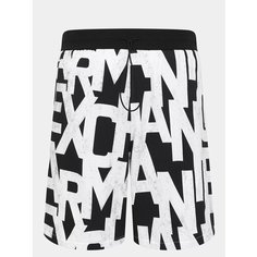 Шорты спортивные Armani Exchange, размер L, черно-белый