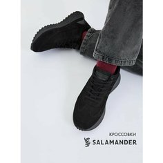 Кроссовки Salamander Осень-зима 2024, полнота 6 (RU)/ на среднюю стопу, размер 40, черный