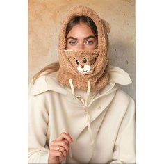 Шапка для взрослых и детей, размер One size, коричневый Stella Incantata
