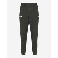 Брюки джоггеры Kappa Authentic Small Banda Mens Knitted Pants, размер 52/54, болотный