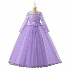 Платье, размер 120, сиреневый Max Garment