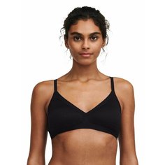 Бюстгальтер Chantelle soft stretch stripes, размер XS/S, черный