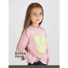 Лонгслив Bossa Nova, размер р. 98, светло-розовый