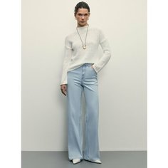 Джинсы широкие Zarina wide leg, размер 2XS (RU 40)/170, голубой