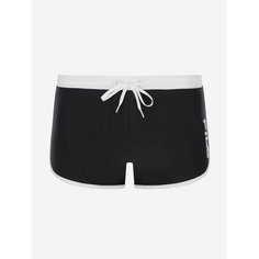 Плавки Fila Mens 24cm Swimming Boxers, размер 52, черный/белый