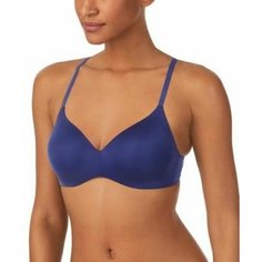 Бюстгальтер DKNY Litewear, размер 34D, синий