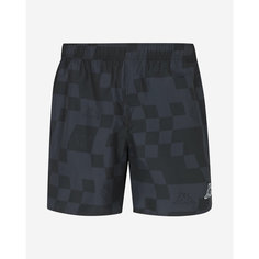 Шорты для плавания Kappa Sport Logo Mens 40cm AOP Swimming shorts, размер 52, черный