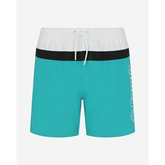 Шорты для плавания Kappa Logo Mens 40cm Swimming shorts, размер 48, голубой/белый