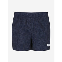 Шорты для плавания Fila Mens 35cm AOP Swimming Shorts, размер 54, синий