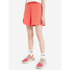 Шорты Fila Womens Essentials Light Terry Shorts, размер 50/52, коралловый