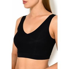 Бюстгальтер Chantelle Soft Stretch, размер M/L, черный