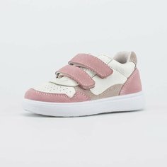 Полуботинки КОТОФЕЙ, размер 29, розовый/бежевый