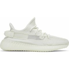 Кроссовки ADIDAS YEEZY, размер 7.5US, бежевый, белый