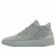 Кроссовки STREET BEAT Solid Mid Suede, полнота 6 (RU)/ на среднюю стопу, размер 41, серо-голубой