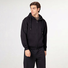 Худи STREET BEAT Hoodie Full Zip Basic Fleece, размер S, , черный/угольный