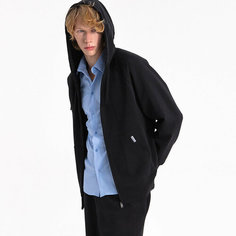 Худи STREET BEAT Hoodie Reglan Full Zip French Terry, размер M, , черный кристалл