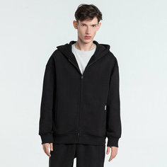 Худи STREET BEAT Hoodie Full Zip Fleece, размер L, , черный графит