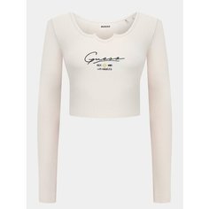 Лонгслив GUESS, размер XS, , розовый
