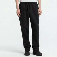Брюки STREET BEAT Pant Straight Fleece, размер M, черный
