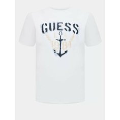 Футболка GUESS, размер S, белый